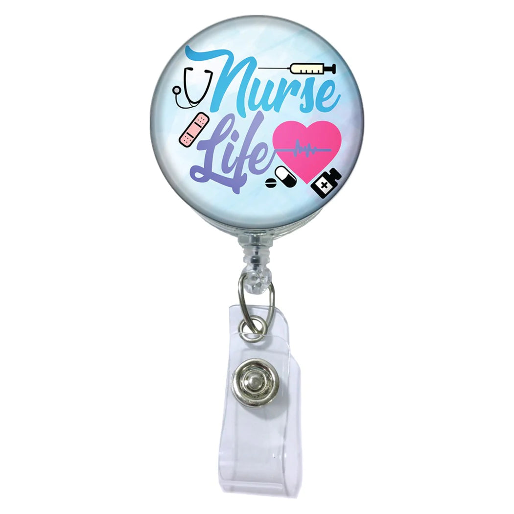 Nurse Life Badge Reel