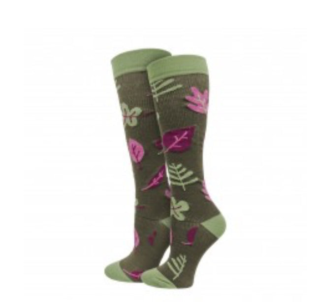 Fall Leaves Compression Socks
