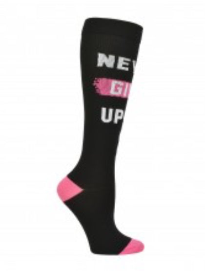Never Give Up Compression Socks